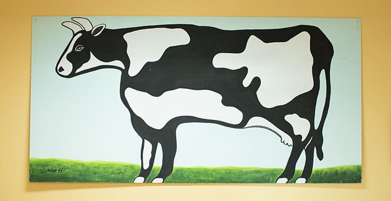 Poster of a Cow