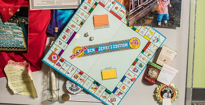 Ben & Jerry's monopoly game