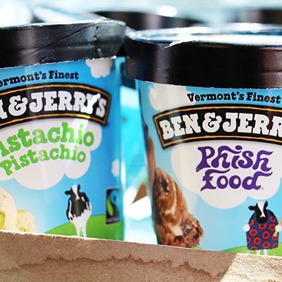 Flavors at Ben & Jerry's