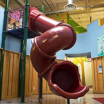 Slide at Ben & Jerry's