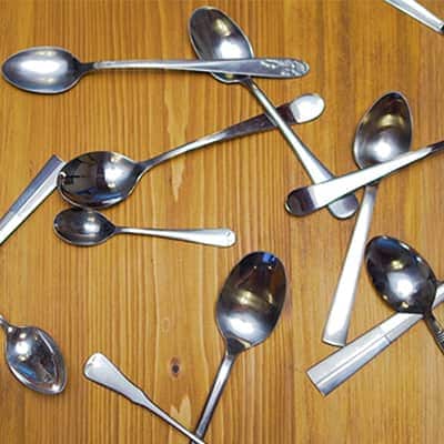 Spoons at Ben & Jerry's