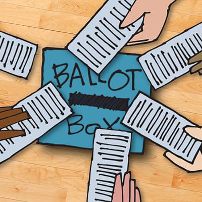 A Ballot box