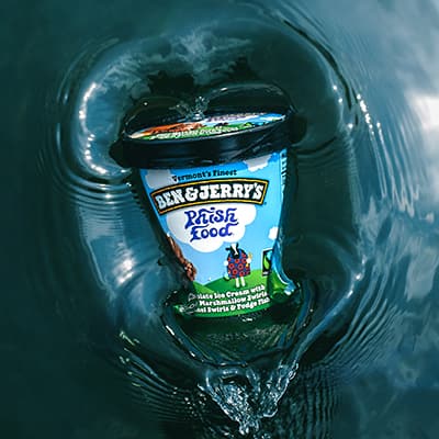 A pint of Ben & Jerry's Phish Food