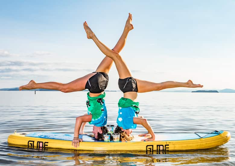 Ben & Jerry'a & yoga