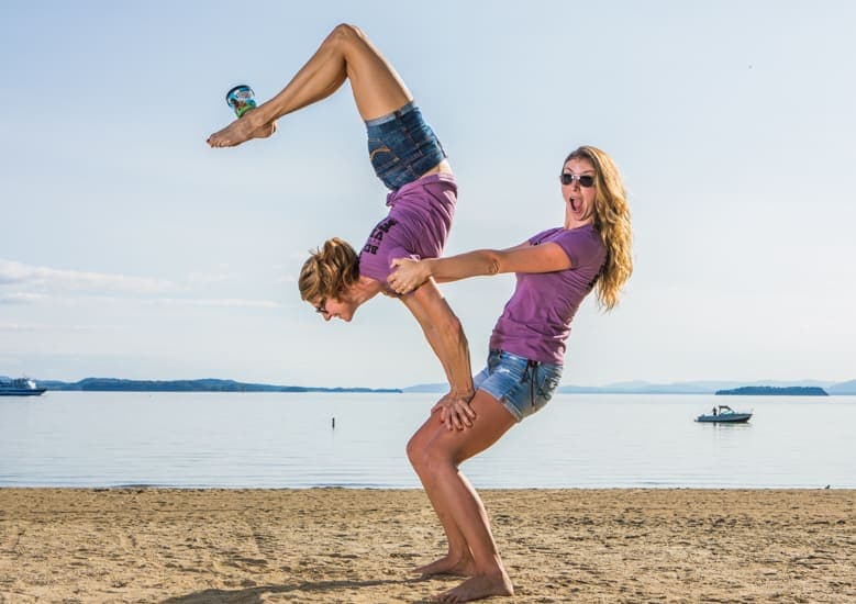 Ben & Jerry'a & yoga