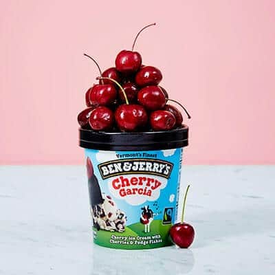 A pint of Cherry Garcia