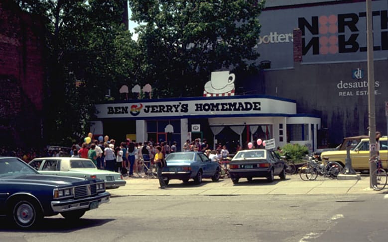 Ben & Jerry's legendary Gas Station Shop