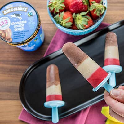 Layered Smoothie Pops