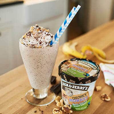 Monkey’s On The Rum Vegan Shake