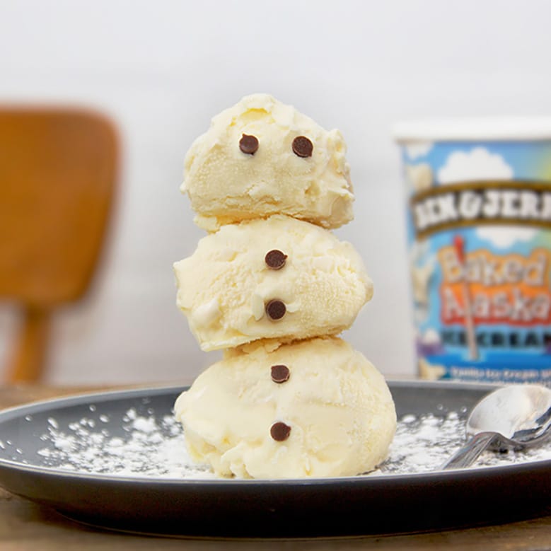 Ice Cream Snowman