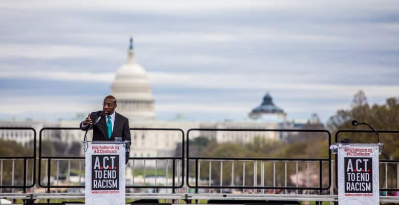 ACT To End Racism rally, April 2018