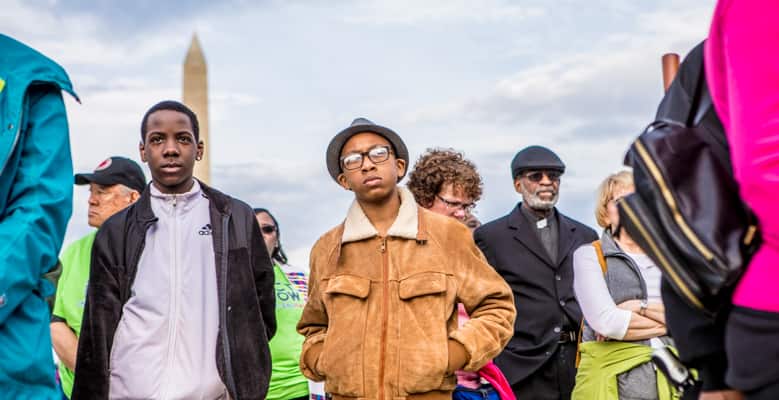 ACT To End Racism rally, April 2018
