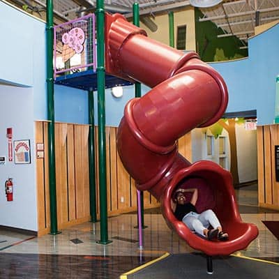 Slide at Ben & Jerry's offices