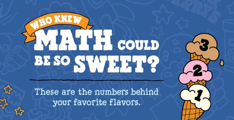 Who knew that math could be so sweet?