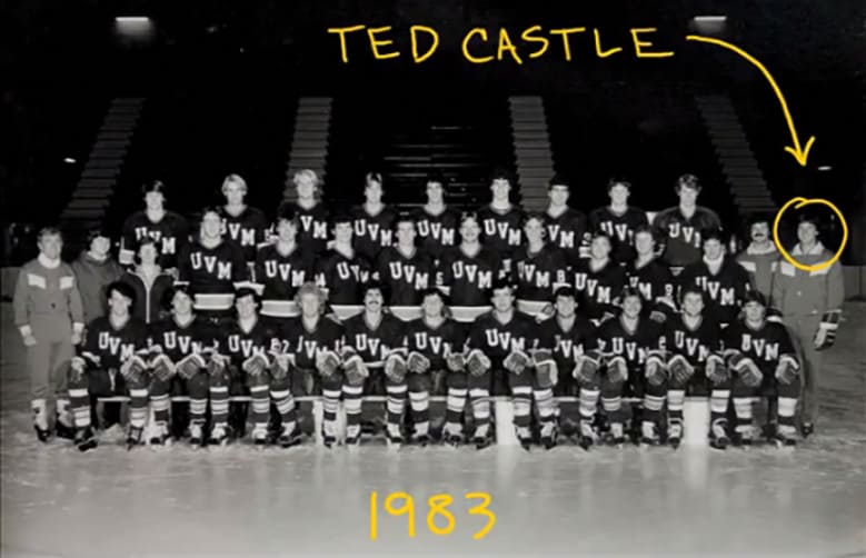 Ted's Hockey Team Photo
