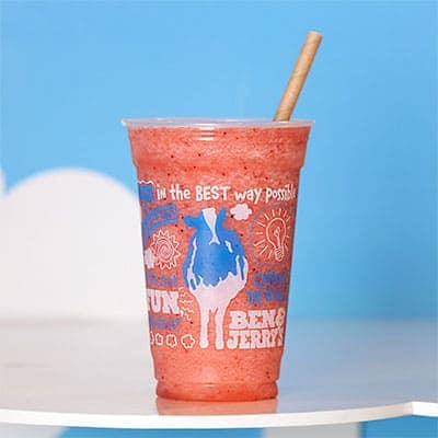 Smoothie at Ben & Jerry's Scoop Shop
