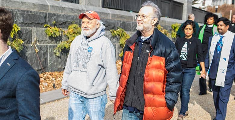 Direct action at the capitol, December 2017