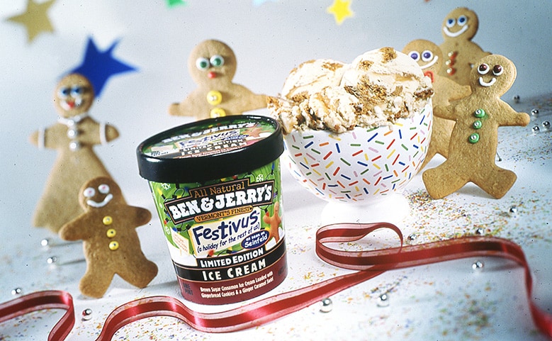 Ben & Jerry's Festivus ice cream flavor