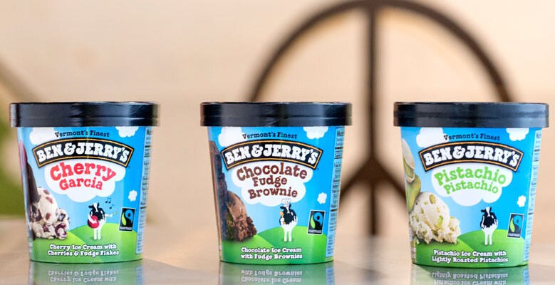 Ben & Jerry's: Cherry Garcia + Chocolate Fudge Brownie + Pistachio Pistachio = Neapolitan Dynamite