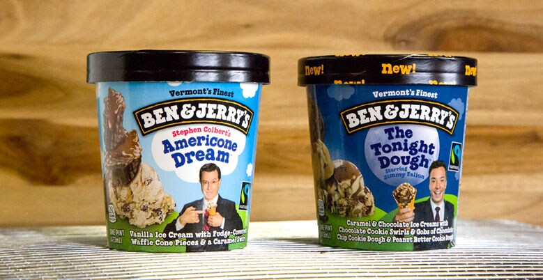Pints of Americone Dream and The Tonight Dough