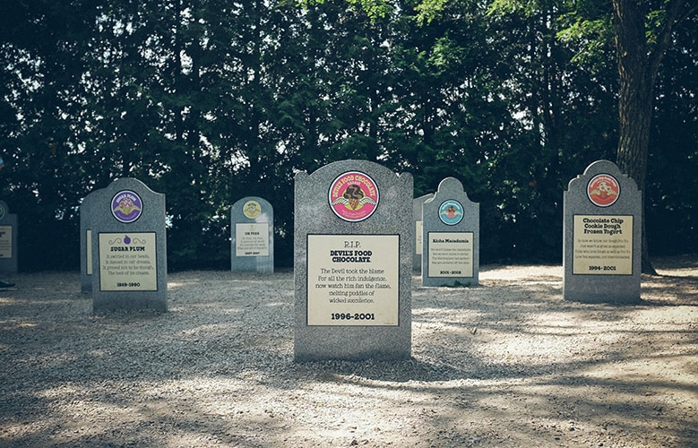 Ben & Jerry's - Flavor Graveyard
