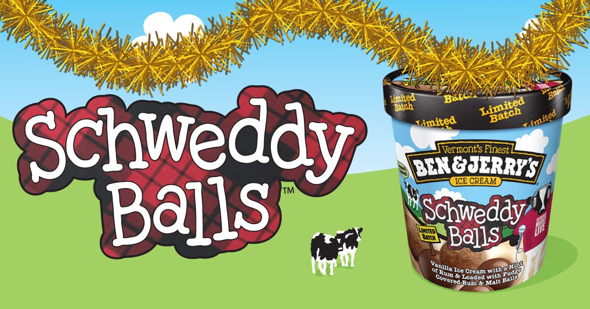 Holiday Ice Cream Flavors Ben & Jerry’s