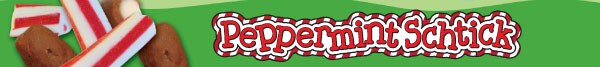 peppermint schtick banner with peppermint sticks