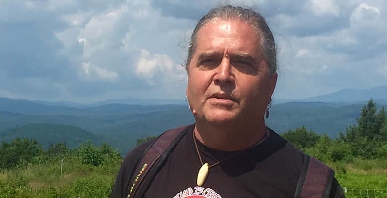 Photo of Rich Holschuh, Indigenous peoples' activist