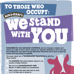 Occupy - We Stand With You