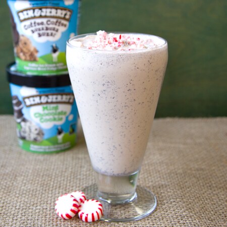 Peppermint Mocha Milkshake from Ben & Jerry's