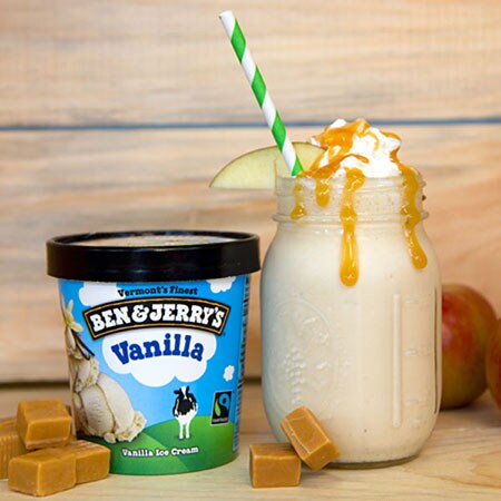 Caramel Apple Milkshake