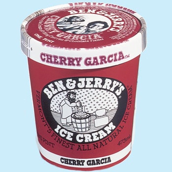 A Pint of Ben & Jerry's Cherry Garcia Ice Cream