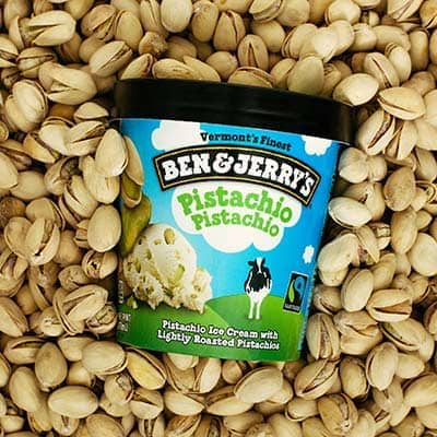 Ben & Jerry's Pistachio, Pistachio ice cream