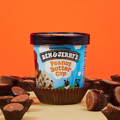Ben & Jerry's Peanut Butter Cup ice cream