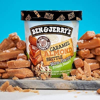 Ben & Jerry's Caramel Almond Brittle Non-Dairy