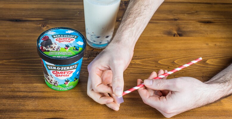 Pint pranks, undrinkable milkshake, Ben & Jerry's