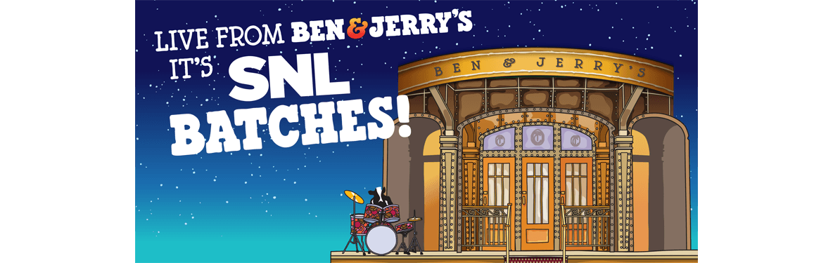 Live from Ben & Jerry's, it's SNL batches!