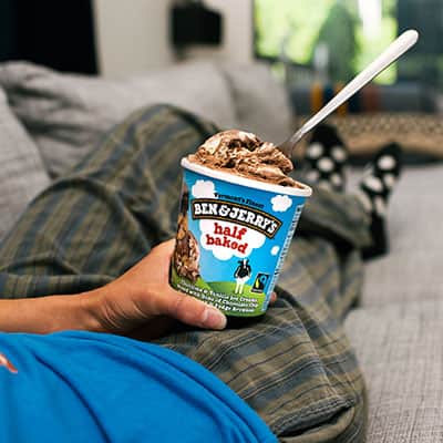 Ben & Jerry's Half Baked ice cream