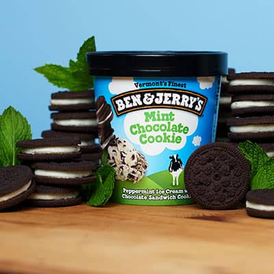Ben & Jerry's Mint Chocolate Cookie ice cream