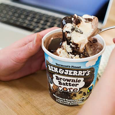 10. Brownie Batter Core