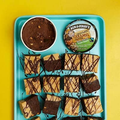 Ben & Jerry's Chocolate Peanut Butter Vegan Fudge