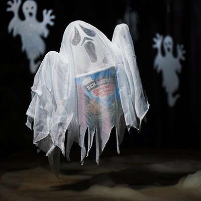 Chocolate Chip Cookie Dough as a ghost