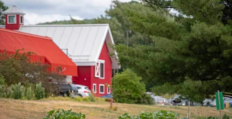 Exterior of Ben & Jerry's manufacturing facility
