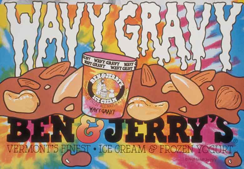 Wavy Gravy poster, Ben & Jerry's